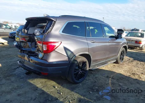 2021 Honda Pilot 2Wd Special Edition из США, поврежденный, VIN 5FNYF5H25MB023320